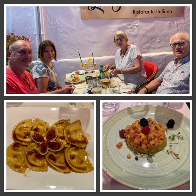 Gezellige samen eten bij de Italiaan.
Blijft een feestje.